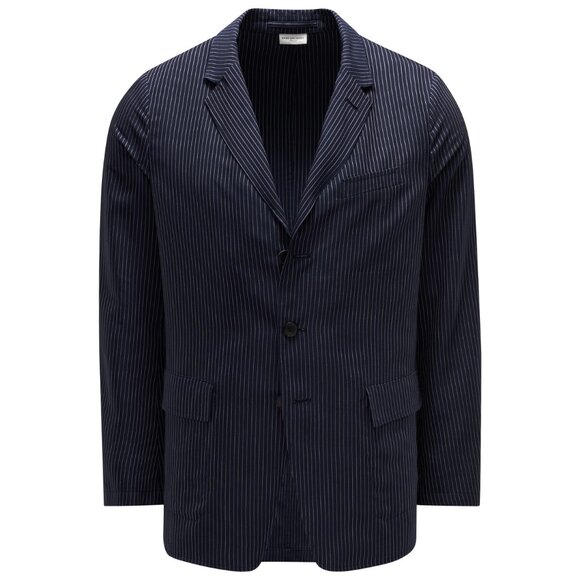 BNWT SS20 DRIES VAN NOTEN BILBAO NAVY PINSTRIPE JACKET 48 & 50 - Picture 11 of 11